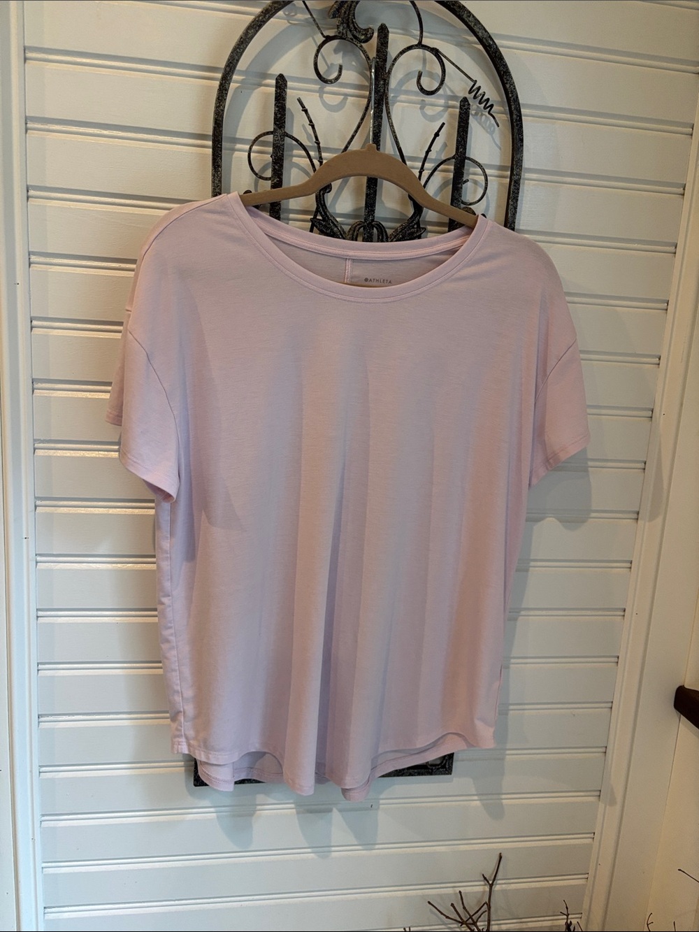 Athleta Pink Move with Ease Short-Sleeve Tee